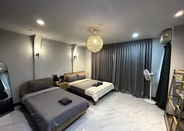 4br 12pax 7min Walk To Samitivej Sukhumvit Hospital Hébergement de vacances *